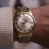  Omega Constellation 14k Ref.168.005 Pie-Pan Dogleg 