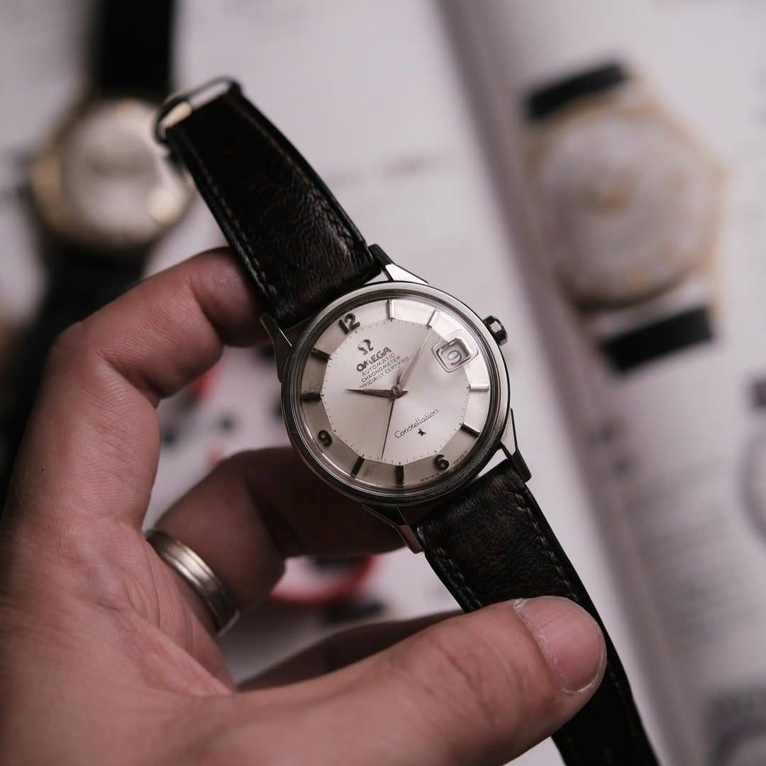  𝐕𝐈𝐍𝐓𝐀𝐆𝐄 𝟏𝟗𝟔𝟐 𝐎𝐌𝐄𝐆𝐀 𝐂𝐎𝐍𝐒𝐓𝐄𝐋𝐋𝐀𝐓𝐈𝐎𝐍 𝐏𝐈𝐄-𝐏𝐀𝐍 𝟔-𝟗-𝟏𝟐 𝐃𝐈𝐀𝐋 𝐃𝐎𝐆𝐋𝐄𝐆 𝐒𝐓𝐄𝐄𝐋 𝐂𝐚𝐥 𝟓𝟔𝟏 𝐀𝐮𝐭𝐨𝐦𝐚𝐭𝐢𝐜 𝐑𝐞𝐟 𝟏𝟔𝟖.𝟎𝟎𝟓 