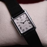  From 1970 Vintage Omega De Ville White Roman Tank Ref. 511.0404 