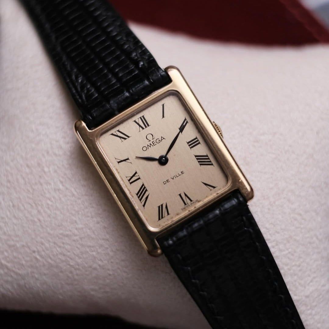  From 1972 Vintage Omega De Ville Roman Tank Ref. 511.0404 