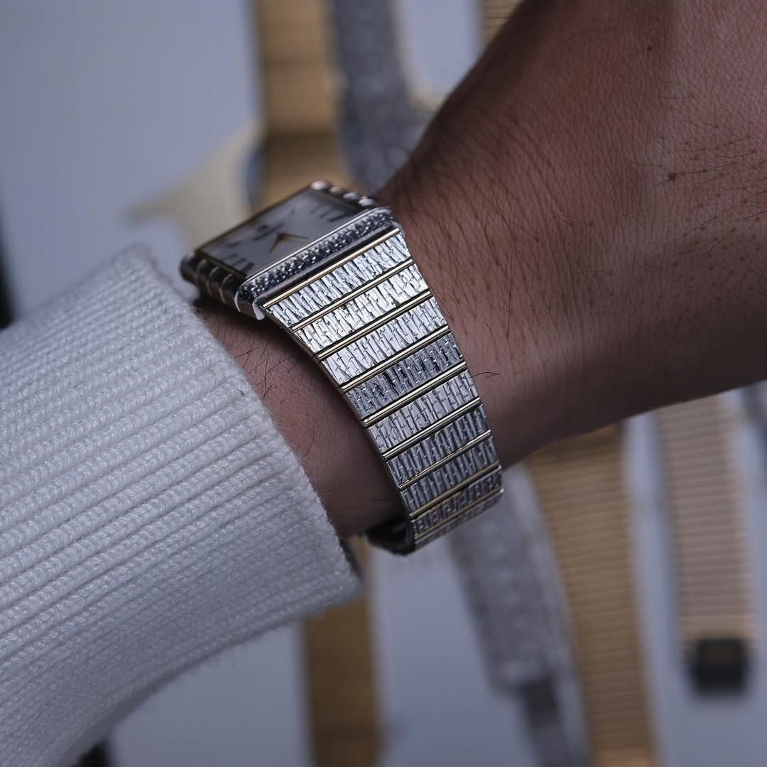  STUNNING TWO-TONE BRACELET BY RADO From 1980's Ref 121.9008.2 