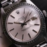  VINTAGE ROLEX DATEJUST Ref. 16030 STEEL SILVER PUMPKIN PATINA DIAL 