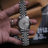  Vintage Rolex Datejust Ref.16014 Linen Dial 18k Gold Bezel 