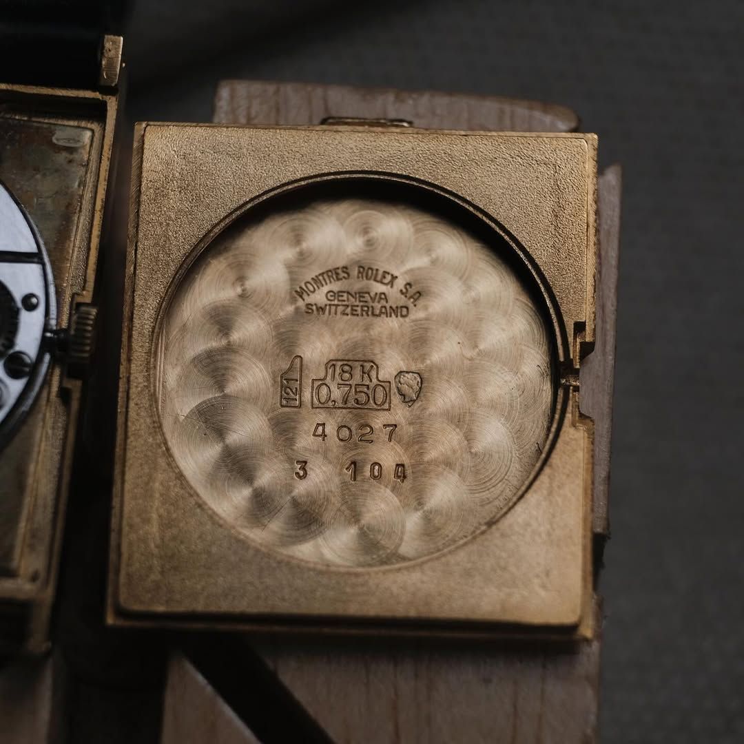  PURE CLASSY 1975 ROLEX CELLINI 4027 18K GOLD 