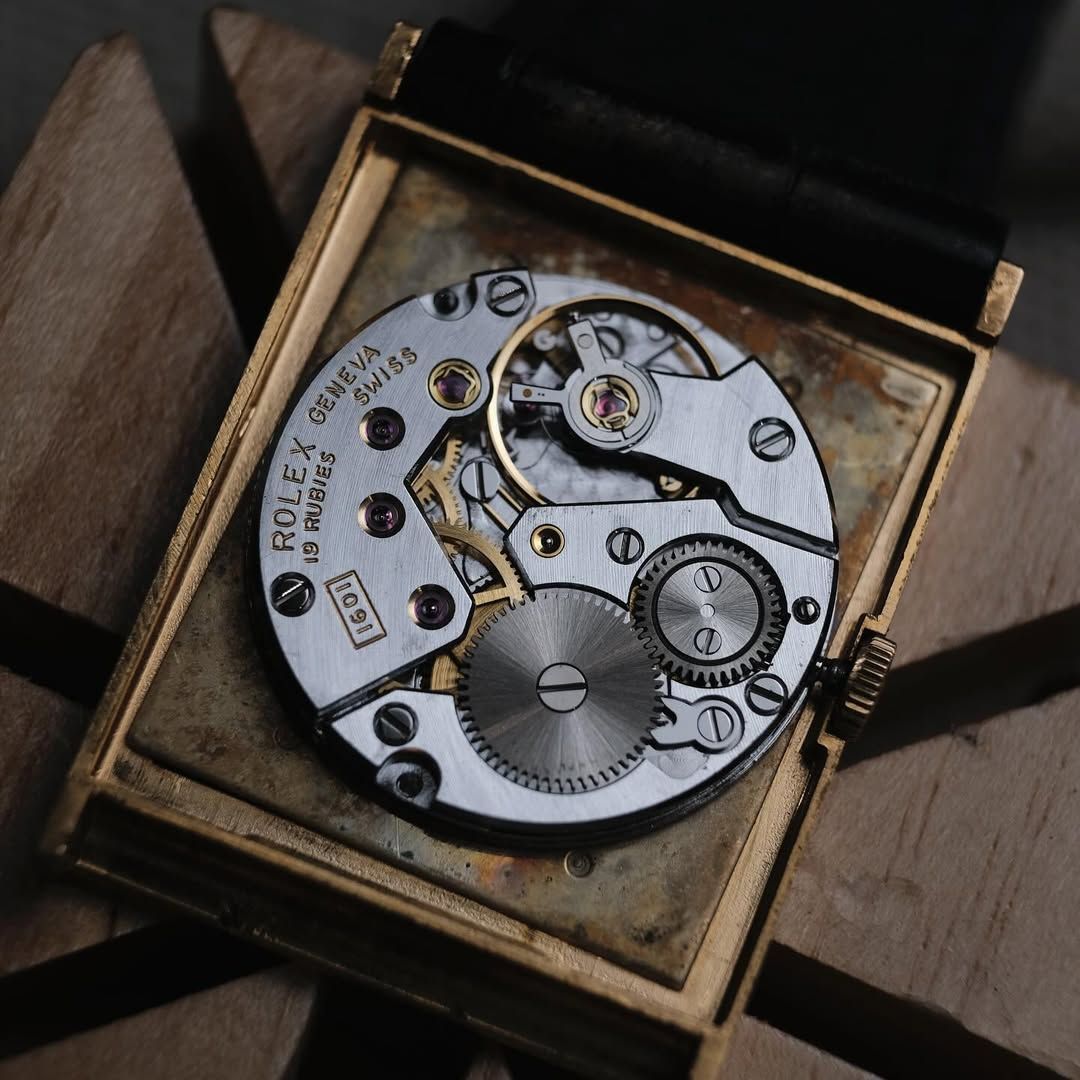  PURE CLASSY 1975 ROLEX CELLINI 4027 18K GOLD 