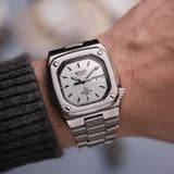  VINTAGE 1980’S SEIKO SQ SPORTS 100 SQUARE CASE GREY DIAL – REF. 7546-5050 