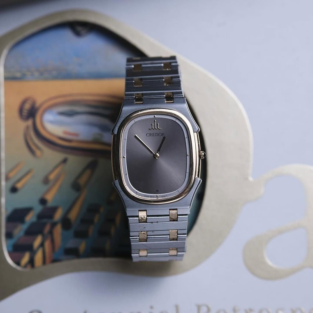  VINTAGE 1995 SEIKO CREDOR 18K GOLD Ref 9570-5170 