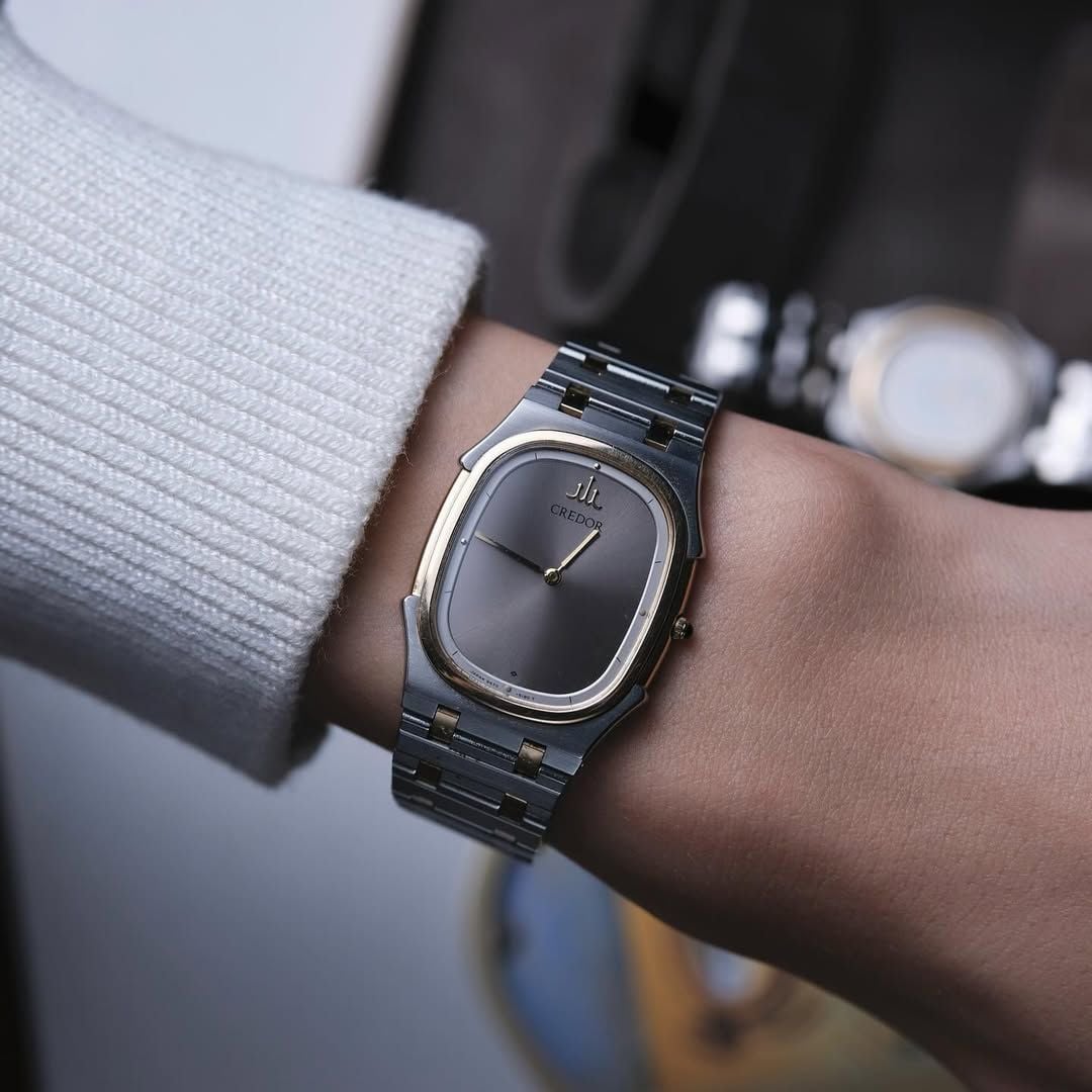  VINTAGE 1995 SEIKO CREDOR 18K GOLD Ref 9570-5170 