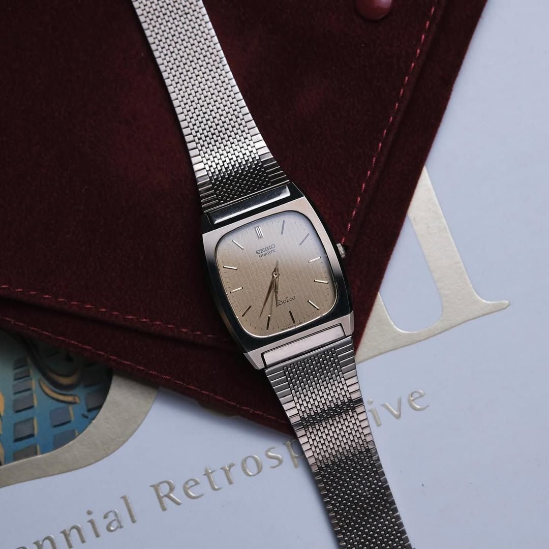  VINTAGE 1982 SEIKO DOLCE NSAG CASE Ref 5931-5341 