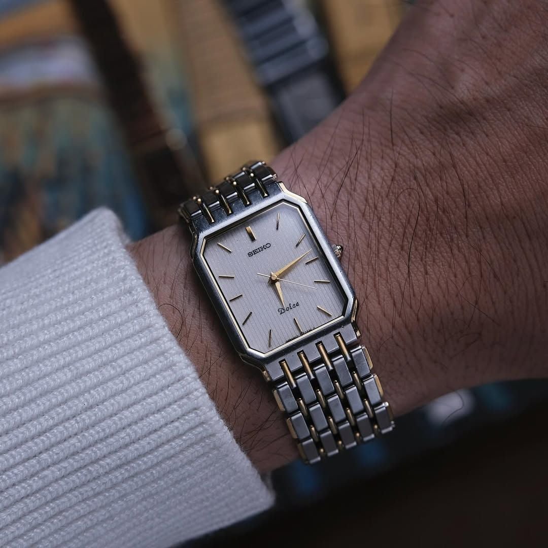  VINTAGE 1988 SEIKO DOLCE Ref 5E31-5A40 