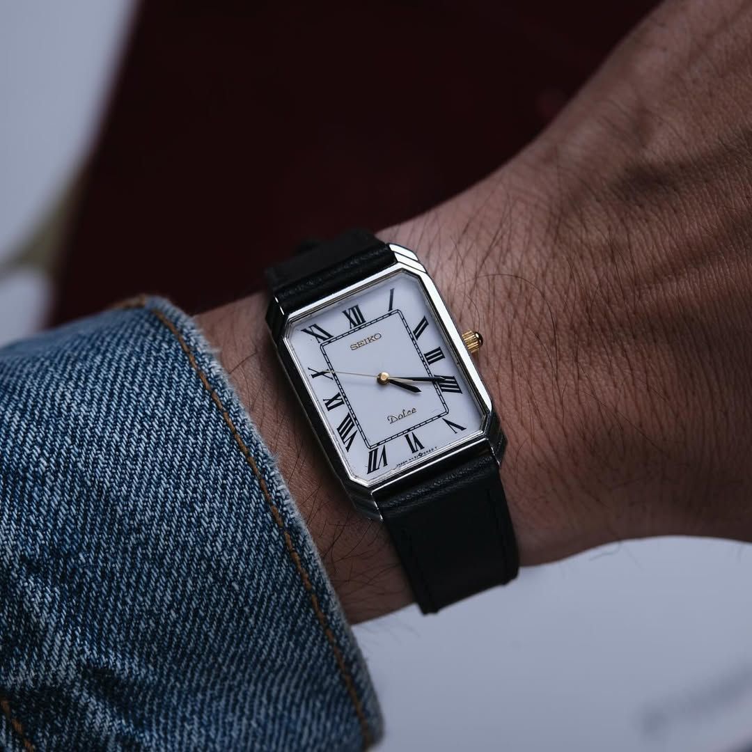  VINTAGE 1988 SEIKO DOLCE Ref 5S21-5A10 
