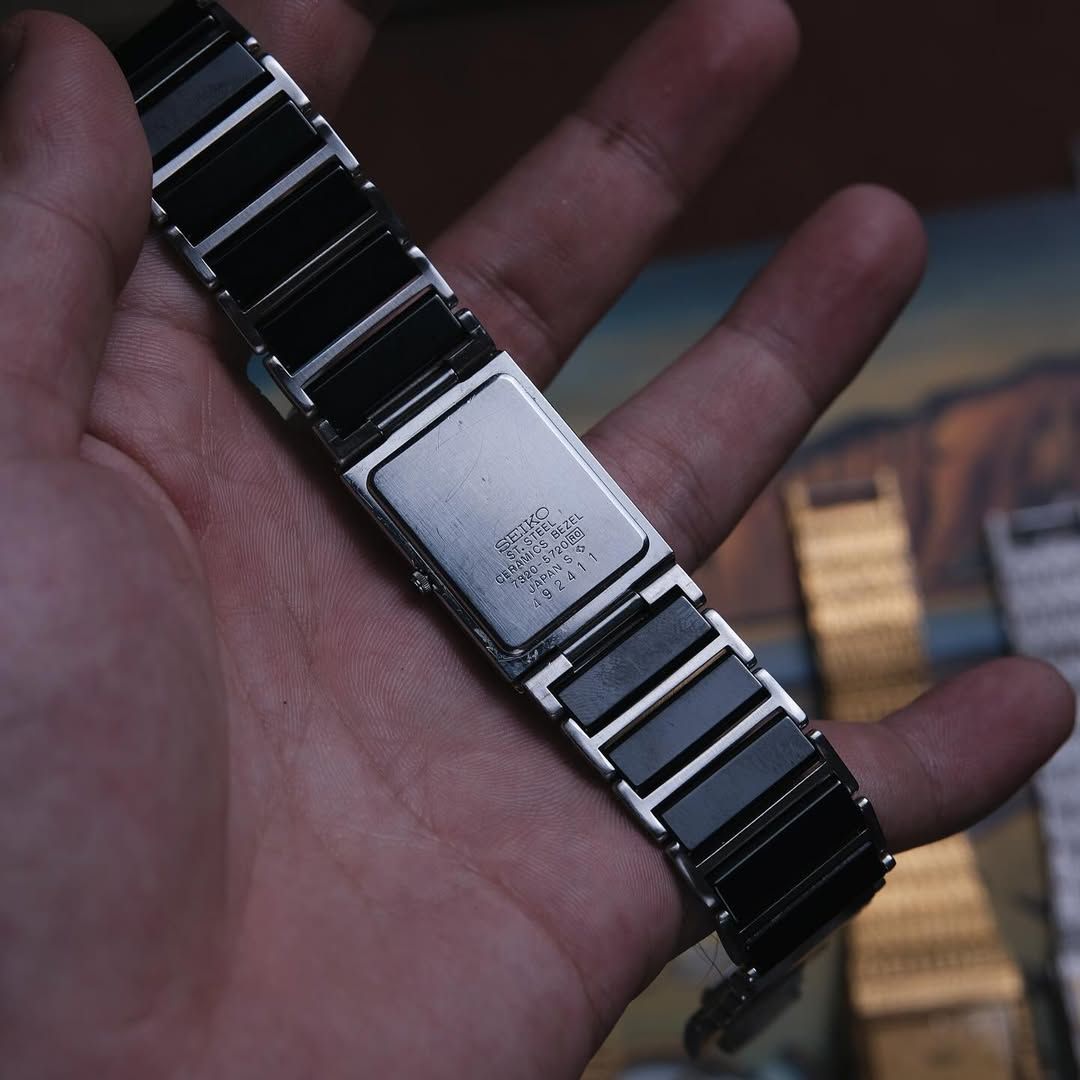  VINTAGE 1984 SEIKO DOLCE FULL CERAMICS Ref 7320-5720 