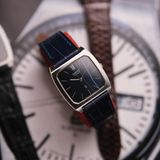  From 1979 Seiko Quartz Ref.6020-5280 Blue Sardonyx Dial 
