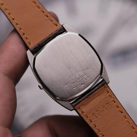  1980 Seiko Quartz Ref.6020-5260 Orange Onyx Dial 