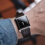  1980’s CITIZEN “CEINTURE” WHITE ROMAN TANK QUARTZ 