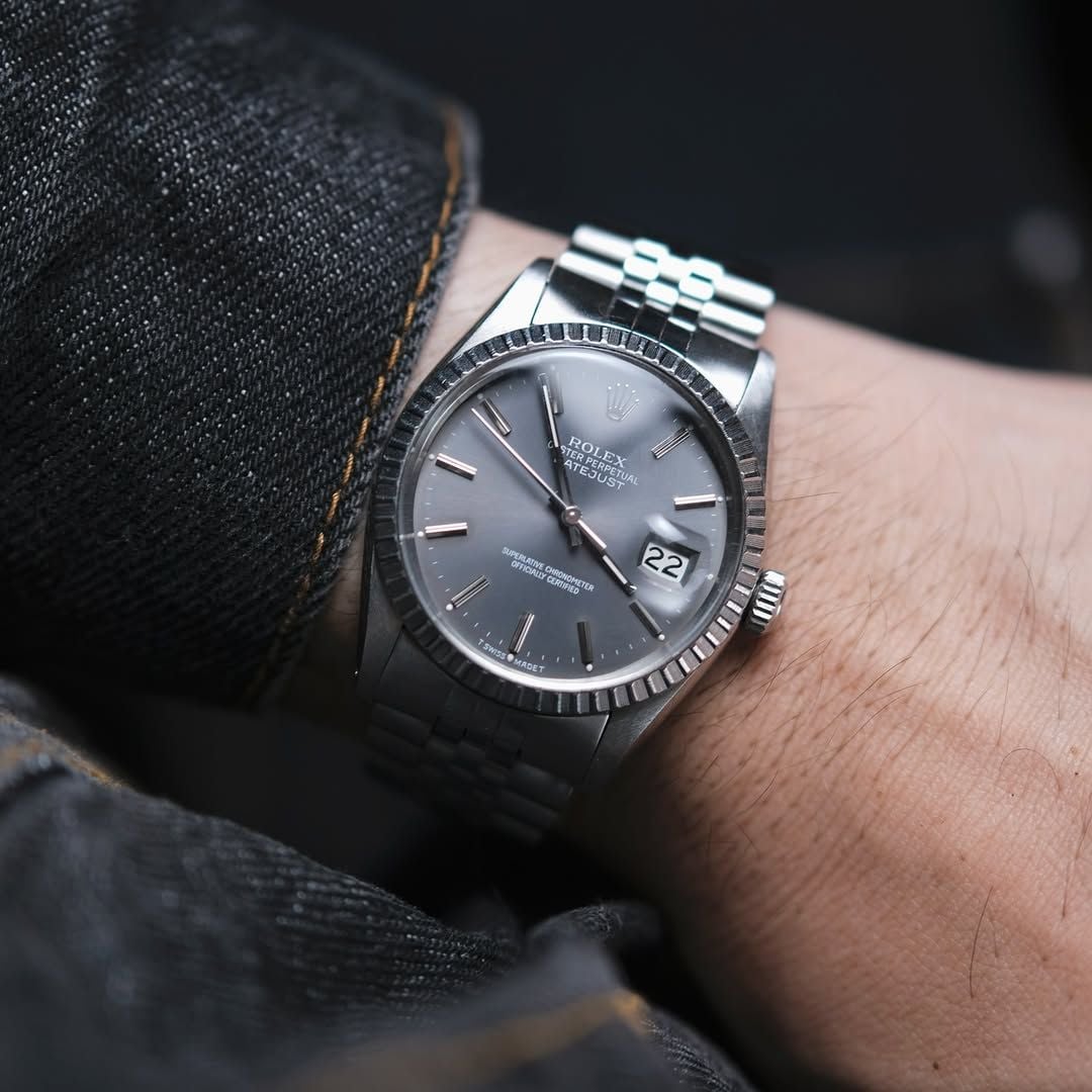  ROLEX DATEJUST Ref 16030 GREY GHOST DIAL 