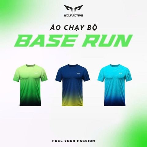 Áo Thun Chạy Bộ Nam Base Run 225