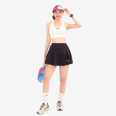 Chân Váy Nữ Thể Thao Wolf Active Light Skirt 204, Chân Váy Chạy Bộ, Cầu Lông, Pickel Ball