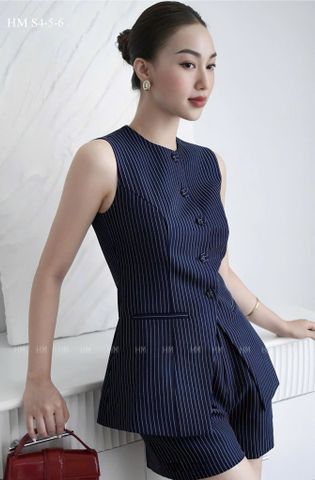 Set Kaki váy ngắn