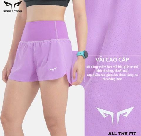 Quần Chạy Bộ Nữ Wolf Active Speed Up 81