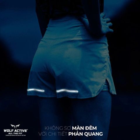 Quần Chạy Bộ Nữ Wolf Active Speed Up 81