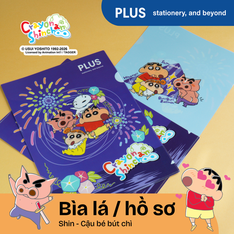 Bìa lá Shin Cậu Bé Bút Chì