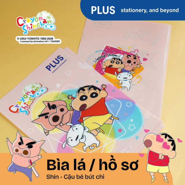 Bìa lá Shin Cậu Bé Bút Chì