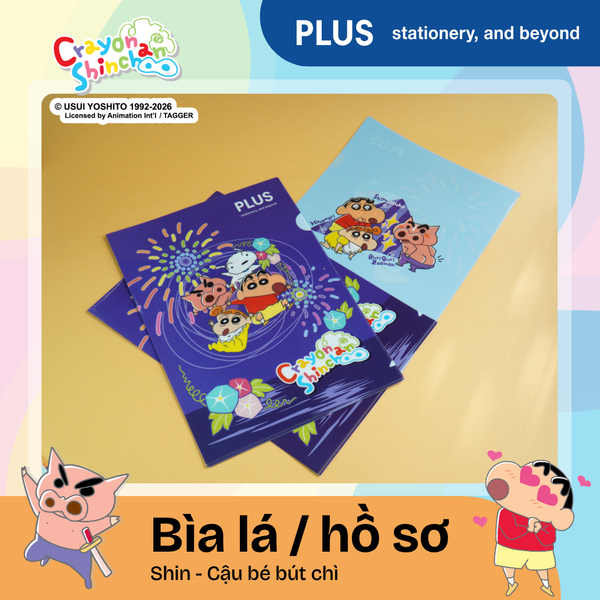 Bìa lá Shin Cậu Bé Bút Chì