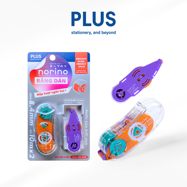 Băng Dán 2 Mặt PLUS Norino Pod Kỷ Niệm 10 Năm - Phiên Bản Giới Hạn