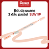 Bút Dạ Quang 2 Đầu Pentel SLW11P – Bút Highlight Pastel Siêu Xinh, Viết – Vẽ – Trang Trí Dễ Dàng