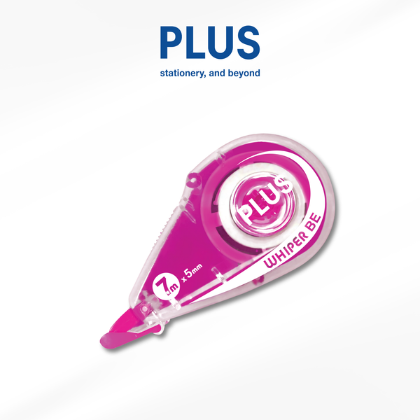 Băng xóa BE Happy Colour 2025 – 4 màu tươi sáng, đầu lăn mượt, dài 7m