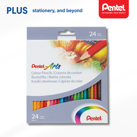 Màu Chì Nước Pentel CB9 – Bộ 12/24/36 Màu | Tô Mịn – Pha Trộn Dễ – Hiệu Ứng Màu Nước