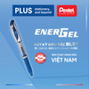 Combo Bút Pentel EnerGel BL57 & Băng Xóa Whiper V PLUS