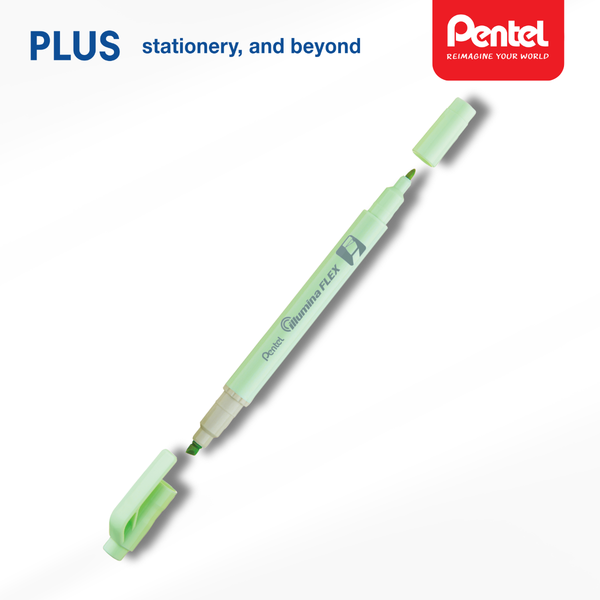 Bút Dạ Quang 2 Đầu Pentel SLW11P – Bút Highlight Pastel Siêu Xinh, Viết – Vẽ – Trang Trí Dễ Dàng
