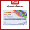 Sáp Dầu Pentel PHN Oil Pastel (12/16/25/36/50 Màu) - Màu Đẹp, An Toàn Cho Bé