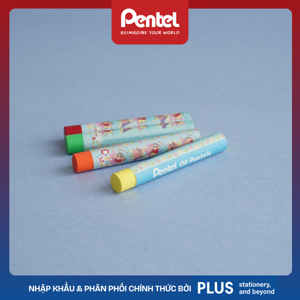 Sáp Dầu Pentel Cậu Bé Bút Chì Shinchan | Phiên bản giới hạn
