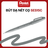 Bút Dạ Nét Cọ Pentel SES15C – Brush Pen | Viết Chữ Nghệ Thuật & Bullet Journal