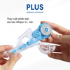 Ruột Thay Thế Băng Xóa Kéo PLUS V (5mm x 12m) – Tiết Kiệm, Chất Lượng Cao