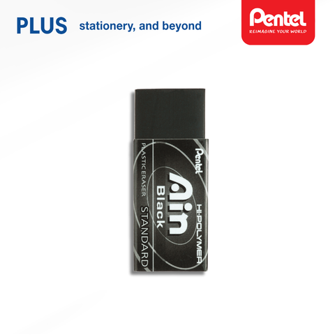 Tẩy Đen Pentel Ain Black ZEAH06ATE-ND - Xóa Siêu Sạch, Không Lem Bẩn