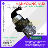  Công tắc xoay 3 vị trí o25 Hàn Quốc CRSL-25 - Chuyển mạch 3 vị trí phi 25 HanYoung Nux 