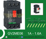  Cầu Dao Bảo Vệ Động Cơ Schneider GV2ME06 - CB Bảo Vệ Động Cơ 3 Cực Schneider - GV2ME06 Schneider (1-1.6A) - 3P - 690V 