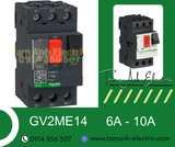  Cầu Dao Bảo Vệ Động Cơ Schneider GV2ME14- CB Bảo Vệ Động Cơ 3 Cực Schneider - GV2ME14 Schneider (6-10A) - 3P - 690V 