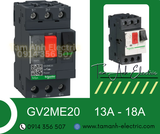  Cầu Dao Bảo Vệ Động Cơ Schneider GV2ME20- CB Bảo Vệ Động Cơ 3 Cực Schneider - GV2ME20 Schneider (13A-18A) - 3P - 690V 