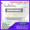  Cầu đấu Domino HYT-2010 HanYoung Hàn Quốc - Cầu Domino HYT 20A 10P HanYoung - Cầu 20A 10 mắt Hàn Quốc 
