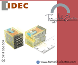  Rơ le trung gian IDEC 6A 24Vdc 14 chân RU_RN 4S - Rơ le trung gian 4 cặp tiếp điểm 14 chân IDEC Nhật Bản RU/RN 4S 24Vdc 