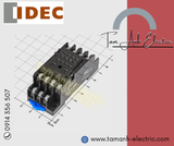  Rơ le trung gian IDEC 6A 220Vac 14 chân RU_RN 4S - Rơ le trung gian 4 cặp tiếp điểm 14 chân IDEC Nhật Bản RU/RN 4S 220Vac 