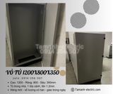  Vỏ tủ điện 1200x800x350 - Vỏ tủ công nghiệp 1200x800x350 - Vỏ tủ tôn thép 120x800x35 