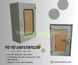  Vỏ tủ điện 500x700x250 có mặt mica cho hệ thống điện mặt trời Solar 