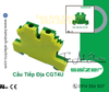 Cầu đấu nối đất GM4 Salzer - Cty Xây lắp điện Tam Anh