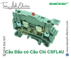 Cầu đấu có cầu chì CSFL4U Salzer - Cầu đấu có cầu chì Salzer - Cầu mắt rời có cầu chì